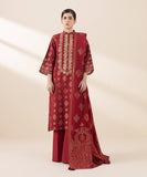 Sapphire 0U3PEJQ25V22 3 Piece Embroidered Jacquard Suit Online Shopping