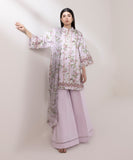 Sapphire  3 Piece Embroidered Cotton Satin Suit 0U3PELX24V52 Online Shopping