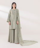 Sapphire  3 Piece Embroidered Raw Silk Suit 0U3PELX24V57 Online Shopping