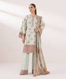 Sapphire  3 Piece Embroidered Cambric Suit 0U3PESG24V57 Online Shopping