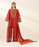 Sapphire 0U3PEST25V23 3 Piece Embroidered Dobby Suit Online Shopping