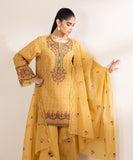 Sapphire 0U3PEST25V24 3 Piece Embroidered Cotton Jacquard Suit Online Shopping