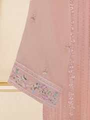 Agha Noor 3 Piece - Embroidered Chiffon S109558 Online Shopping