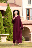 Autumn Maroon Farasha Brand Original Fabrics