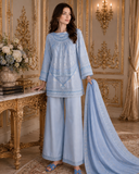 D3 - Blue Oasis Saadia Asad Brand Original Fabrics