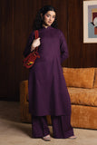 Knot Plum Zara Shahjahan Brand Original Fabrics