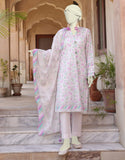 Junaid Jamshaid White 3PC | JLAWN-S-24-161 Online Shopping