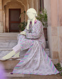 Junaid Jamshaid White 3PC | JLAWN-S-24-161 Online Shopping
