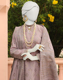 Junaid Jamshaid Mauve Jacquard 3PC | JLAWN-S-24-340 Riwayat-02 Online Shopping