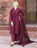 Junaid Jamshaid Maroon 3PC | JLAWN-S-24-480 Online Shopping