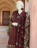 Junaid Jamshaid Maroon 3PC | JLAWN-S-24-545 Online Shopping