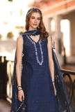 D6 - A - Imperial Blue Saadia Asad Brand Original Fabrics