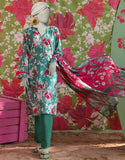 Green Lawn Printed 3PC-JLAWN-S-25-012-S Juniad Jamshaid Brand Original Fabrics