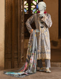 Grey Lawn Printed 3PC-JLAWN-S-25-020-S Juniad Jamshaid Brand Original Fabrics