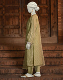 Green Dobby Embroidered 3PC-JLAWN-S-25-051-S Juniad Jamshaid Brand Original Fabrics