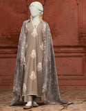Grey Lawn Embroidered 3PC-JLAWN-S-25-065-S Juniad Jamshaid Brand Original Fabrics