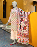 3PC-JLAWN-S-25-3298-A Multicolor Lawn Embroidered Junaid Jamshaid Brand Original Fabrics