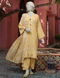 3PC-JLAWN-S-25-3074 Pink Jacquard Embroidered Junaid Jamshaid Brand Original Fabrics