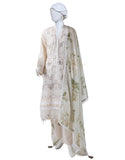 3PC-JLAWN-S-25-822 Off White Lawn Embroidered Junaid Jamshaid Brand Original Fabrics