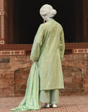 Green Lawn Embroidered 3PC-JLAWN-S-25-833-S Juniad Jamshaid Brand Original Fabrics