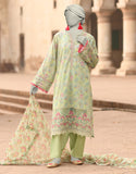 3PC-JLAWN-S-25-839 Pink Lawn Embroidered Junaid Jamshaid Brand Original Fabrics