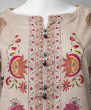 JDS-S-26-1371 Ottoman-1 Beige  Junaid Jamshaid  Brand Original Fabrics
