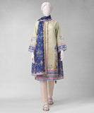 JDS-S-26-1381 Sentorini Garden-3 Green Junaid Jamshaid  Brand Original Fabrics