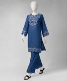 JST-S-26-2485 Raqs-2 Blue Junaid Jamshaid  Brand Original Fabrics