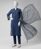 JLU-S-26-4555 Block Print-01 Junaid Jamshaid Brand Original Fabrics