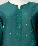 JLS-S-26-710/S Dhanak-2 Green Junaid Jamshaid  Brand Original Fabrics