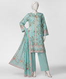 JLS-S-26-724/S Verdant Stitschape-04 Aqua Blue Junaid Jamshaid  Brand Original Fabrics