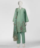 JLS-S-26-779/S Pagoda Chic-1 Sea Green Junaid Jamshaid  Brand Original Fabrics