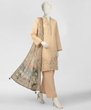 JLS-S-26-782/S Pagoda Chic-4 Beige Junaid Jamshaid  Brand Original Fabrics