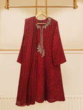 Agha Noor 3 Piece - Pure Cotton Net Embroidered S108751 Online Shopping