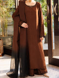 Brown ALP-3PS-2660 Almirah Brand Original Fabrics