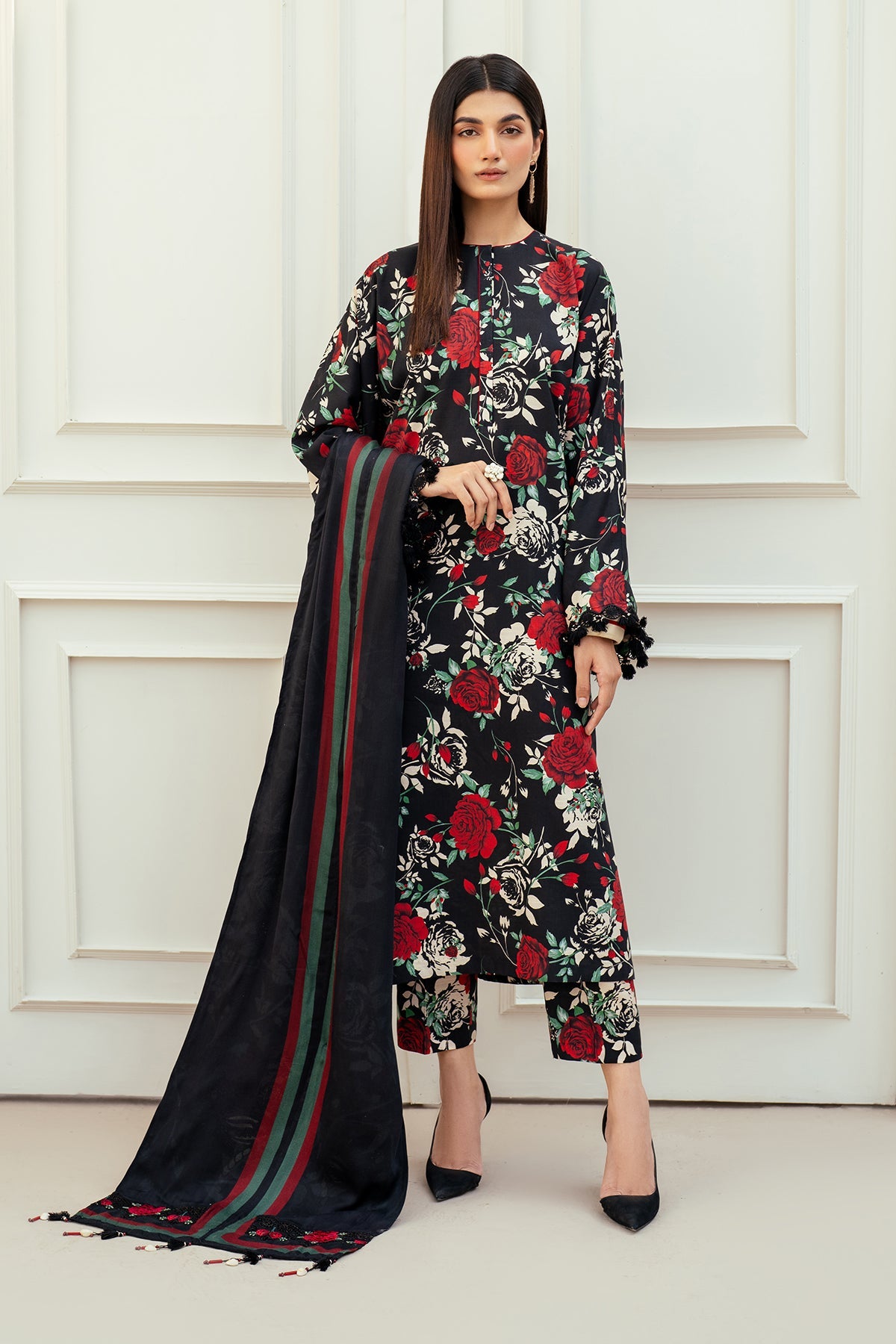 Baroque Digital Printed Khaddar SF-4011 Online Shopping