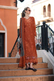 D7 - A -Tangerine Royal Saadia Asad Brand Original Fabrics