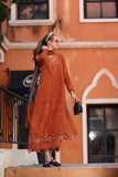 D7 - A -Tangerine Royal Saadia Asad Brand Original Fabrics