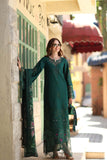 Saadia Asad D6 - B - Emerald Green Online Shopping