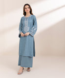 Sapphire Embroidered Cotton Jacquard Shirt 2PRST25V39ST Online Shopping