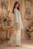 D2 - Mint Floral Saadia Asad Brand Original Fabrics