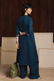 Teal Tone Zara Shahjahan Brand Original Fabrics