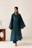 Midnight Teal Farasha Brand Original Fabrics