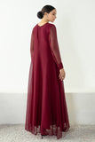Baroque Plain Chiffon Frock PR-577 Online Shopping