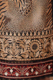 noor by saadia asad D1 B - Garnet leopard