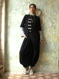 Noir Toggle Zainab Chottani Brand Original Fabrics