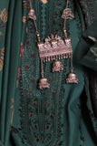 noor by saadia asad D5 B - Teal Nocturne