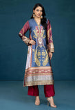 Adan Libas  Silk Shirt-1Pc 7624 Online Shopping