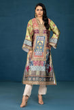 Adan Libas  Silk Shirt-1Pc 7628 Online Shopping
