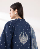 Sapphire  3 Piece Embroidered Cambric Suit 3PEDY24DFV54 Online Shopping